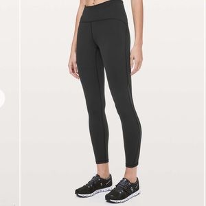 Lululemon Train Times 7/8 Mesh Pant *25"
Black
